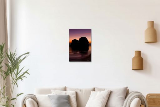 Sunken Heart - 450x300mm Acrylic (50% Discount)