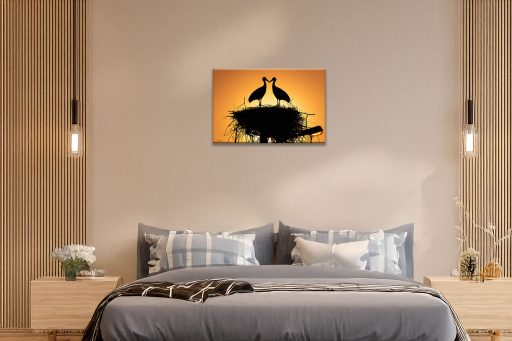 Lovers At Sunset - 750x500mm Metal (25% Discount)