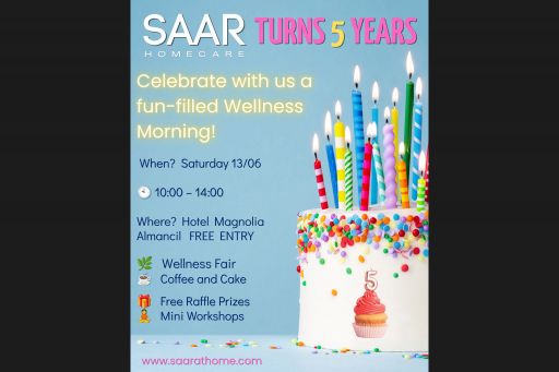 Exhibition At The Saar Homecare Wellness Morning - Saturday 13th June 2026