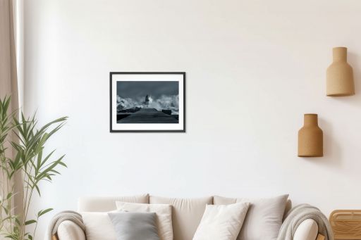 Protection - A3 Luster Paper - Framed - 520x420 Black (35% Discount, Free Frame)